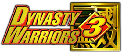 Dynasty Warriors 3 title screen for Playstation 2